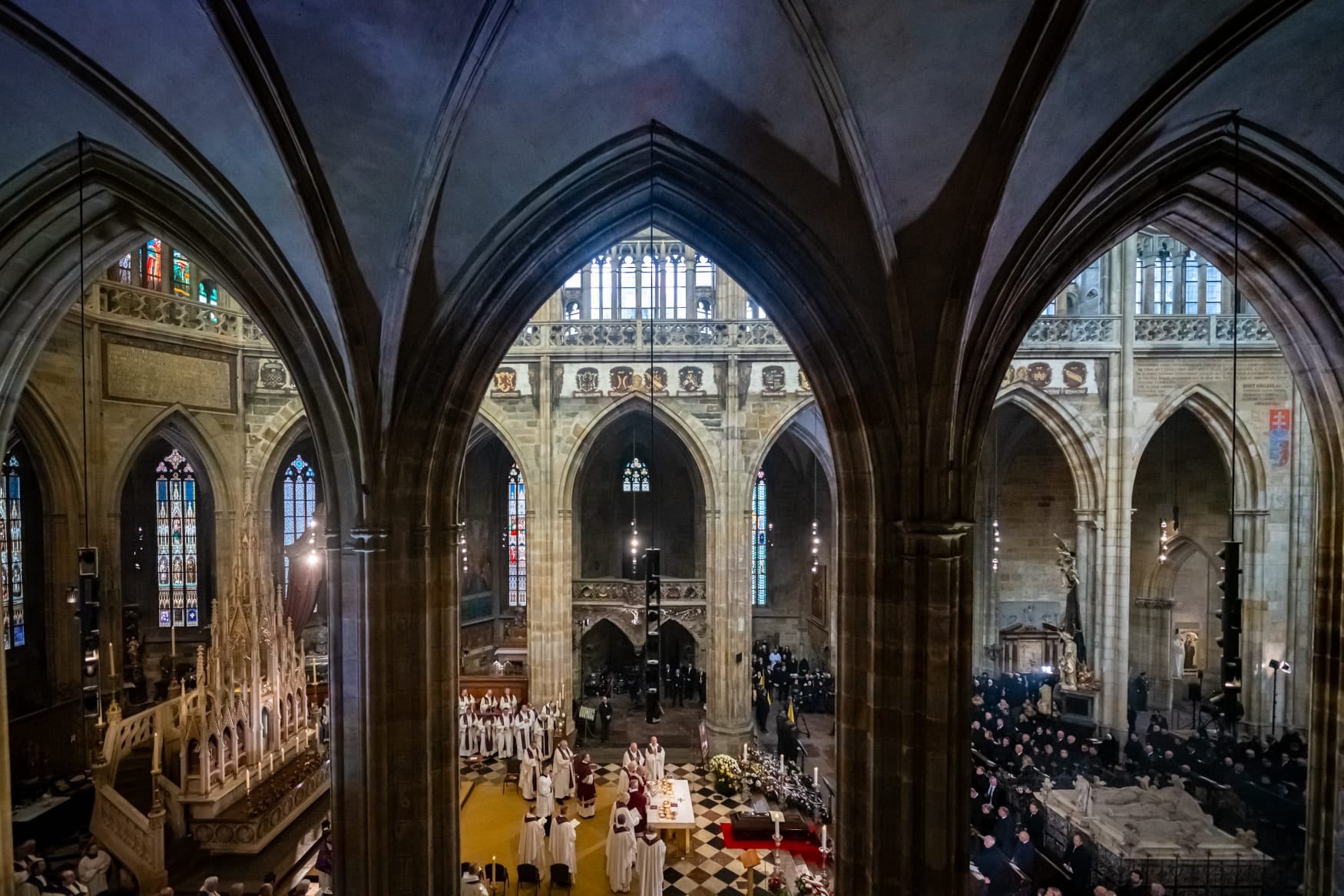 Pohřeb Jeho Eminence kardinála Dominika Duky